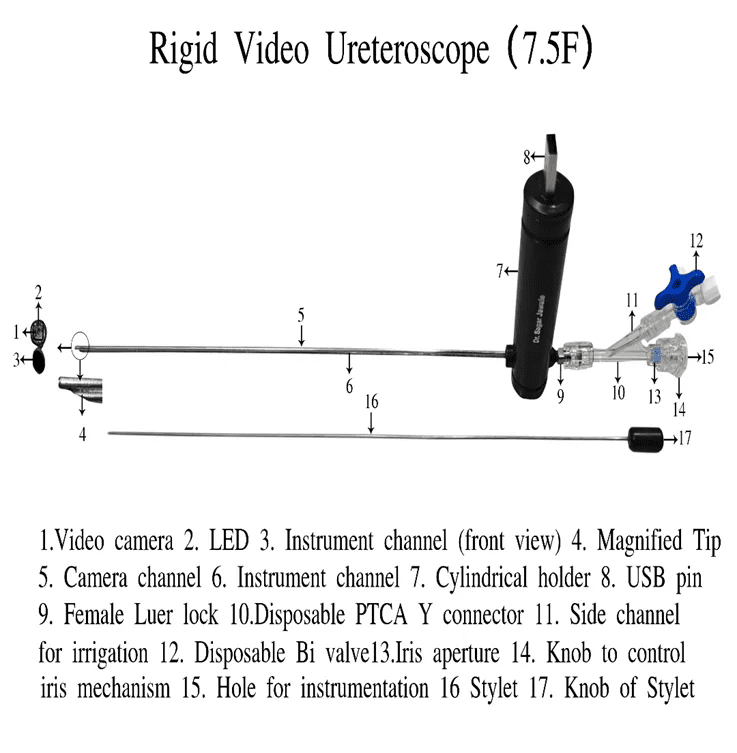 Rigid Ureteroscope