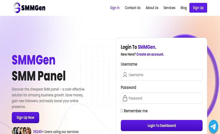 SMMGen – Cheapest SMM Panel