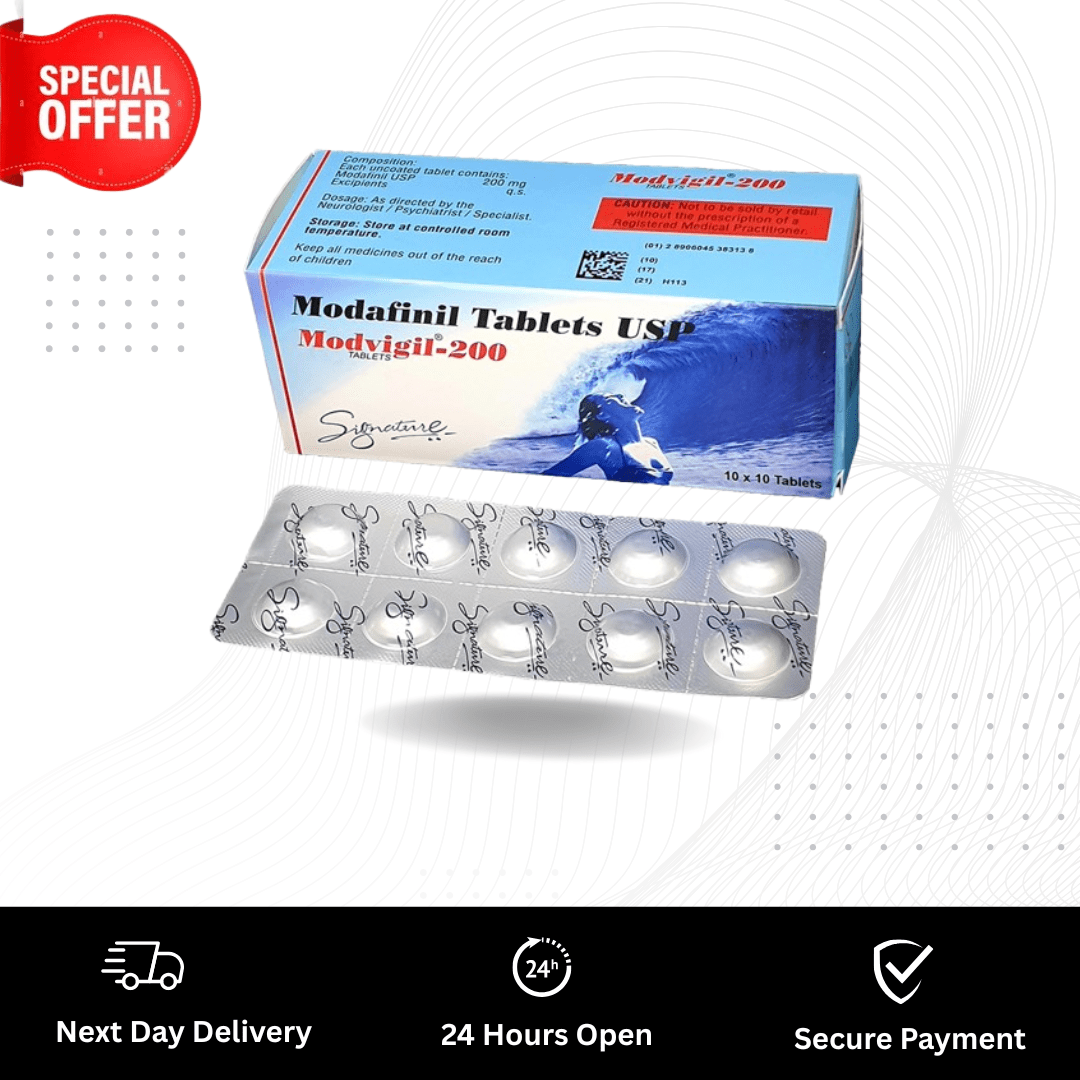 Buy Modafinil 200mg Tablets Next Day Delivery in the UK