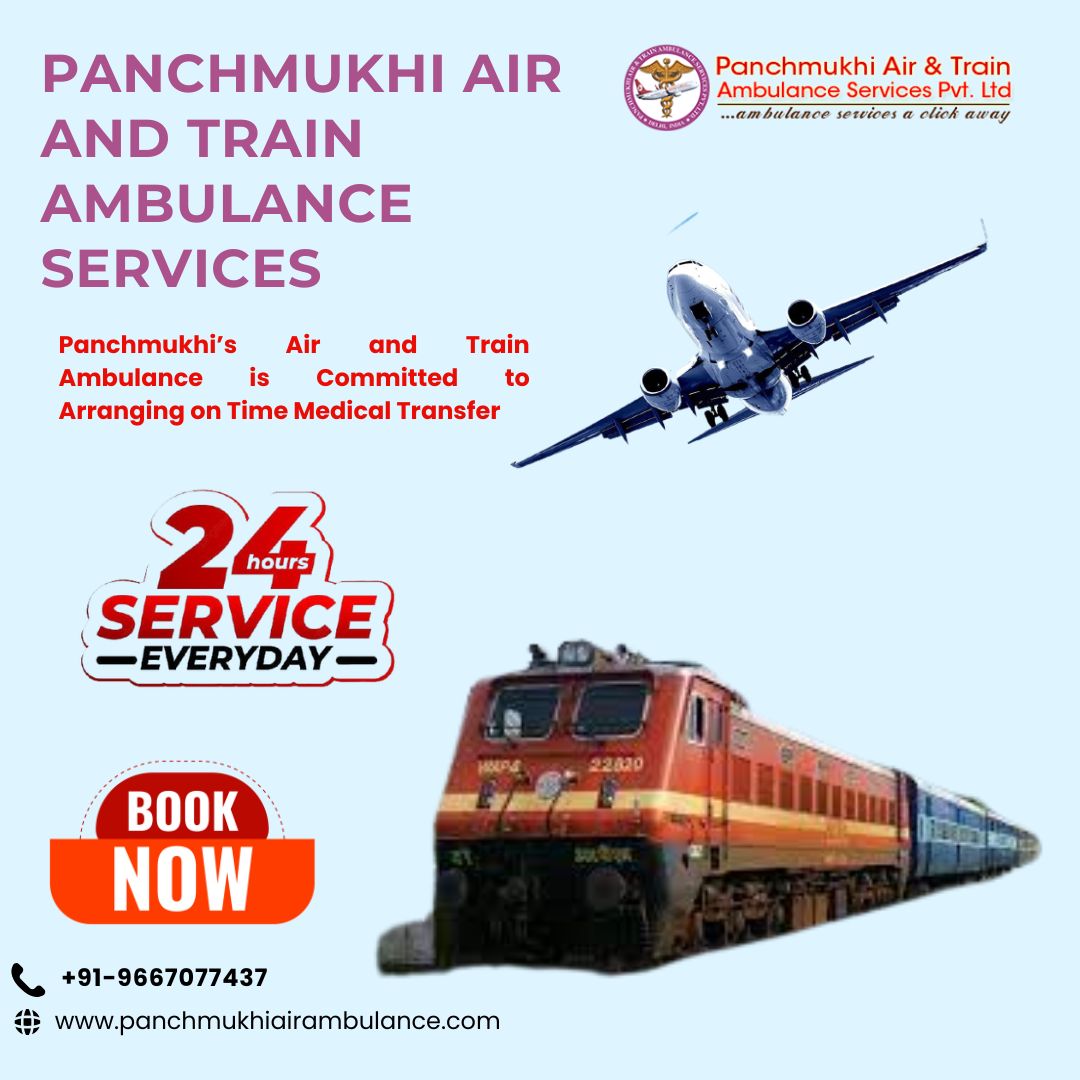Superb Air Ambulance in Kochi by Panchmukhi at any time