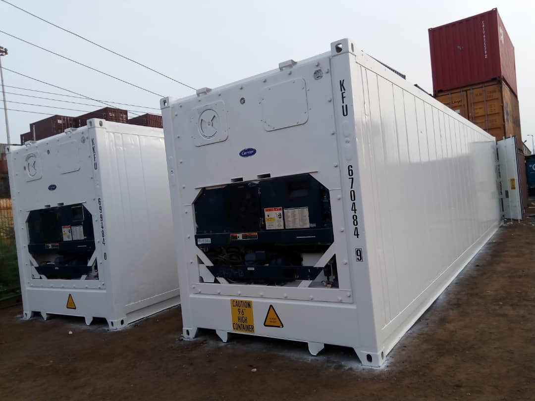 Shalom 40ft and 20ft reefer containers for sales