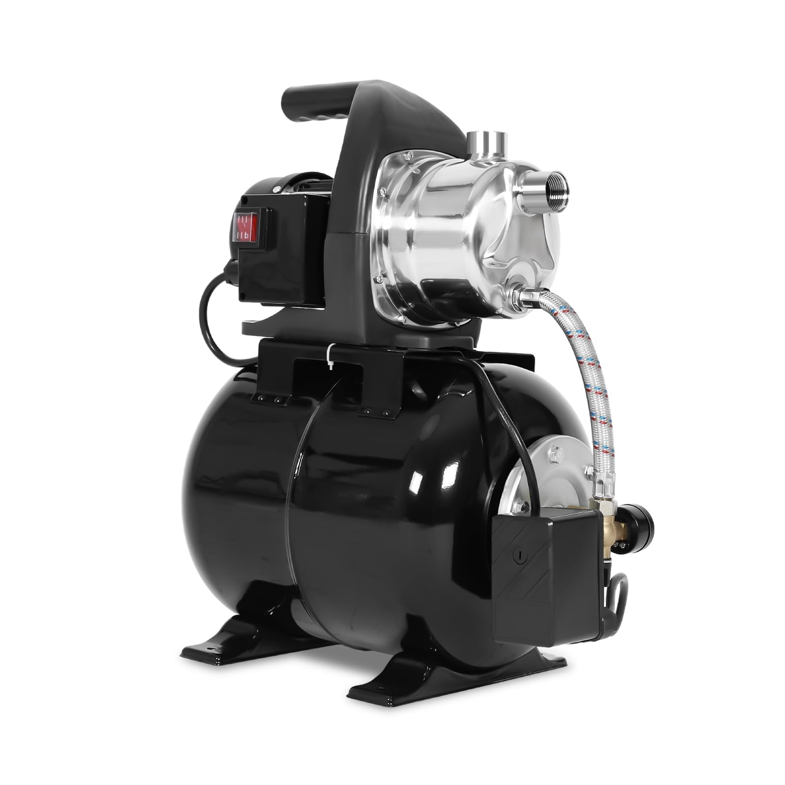 Efficient Water Flow Control Systems Booster Pump and Pressure Tank