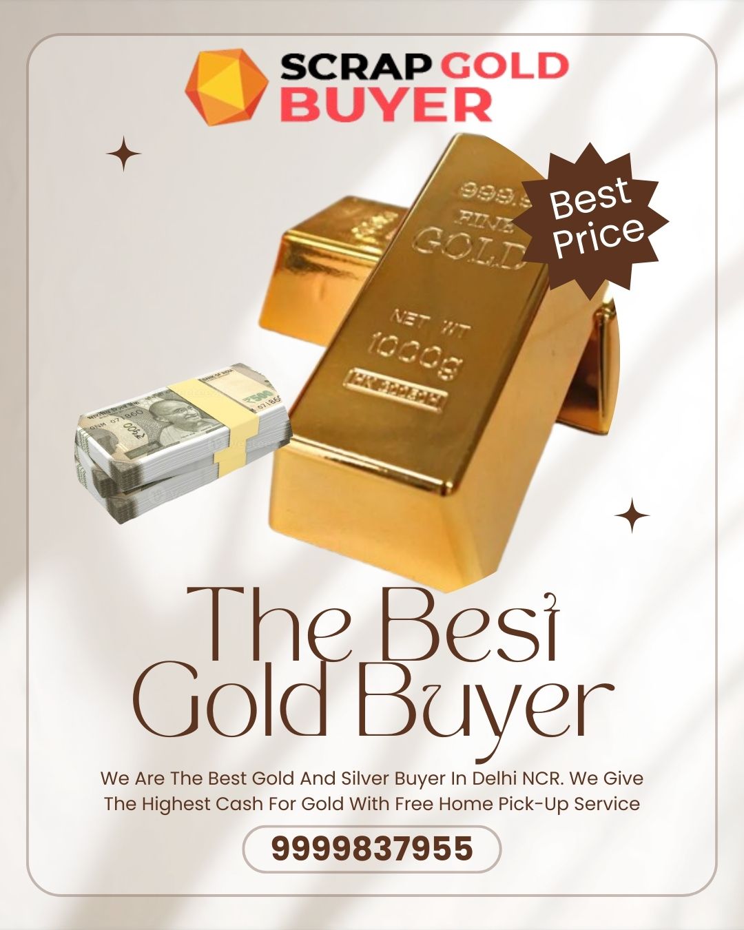 Which is the Top Cash for Gold Delhi?