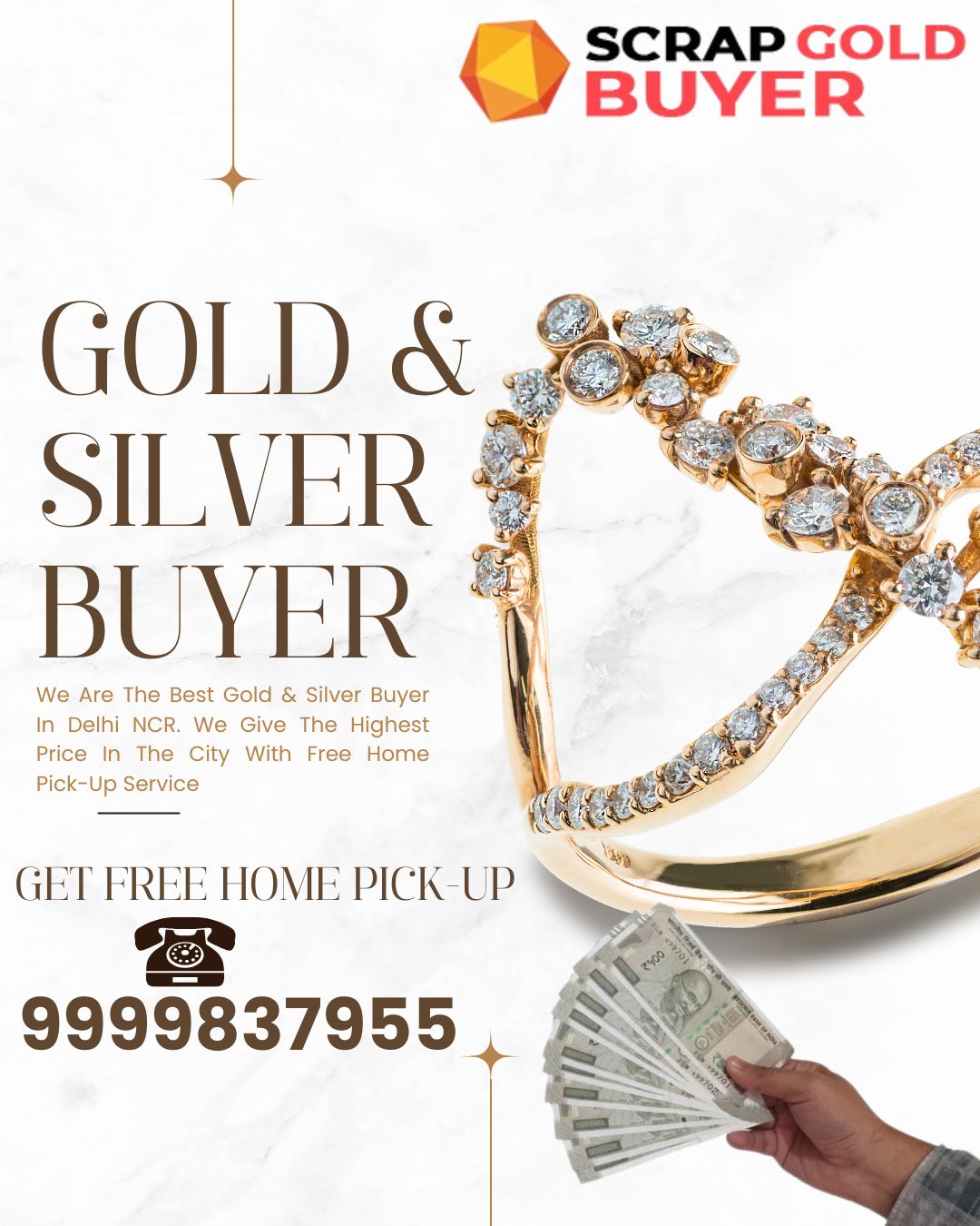 Need Cash From Cash for Silver in Delhi?