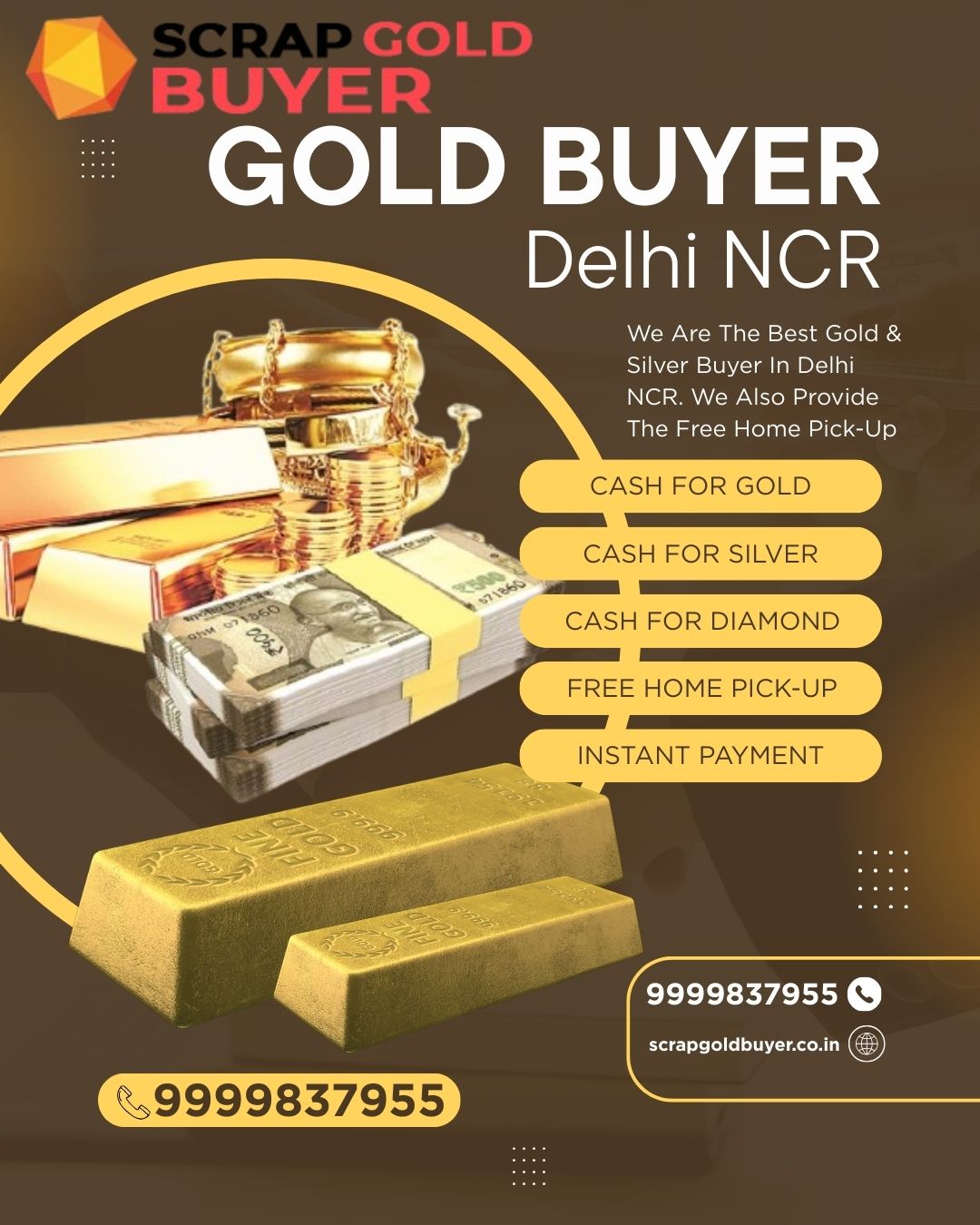 Need Cash From a Gold Buyer in Noida Sector 18?