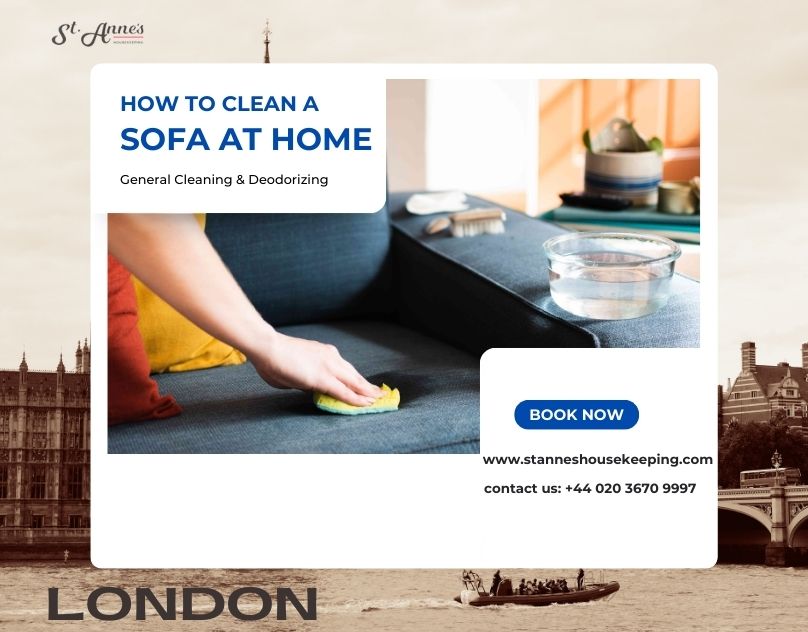 How to Clean a Sofa at Home