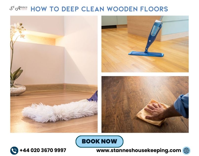 How to Deep Clean Wooden Floors