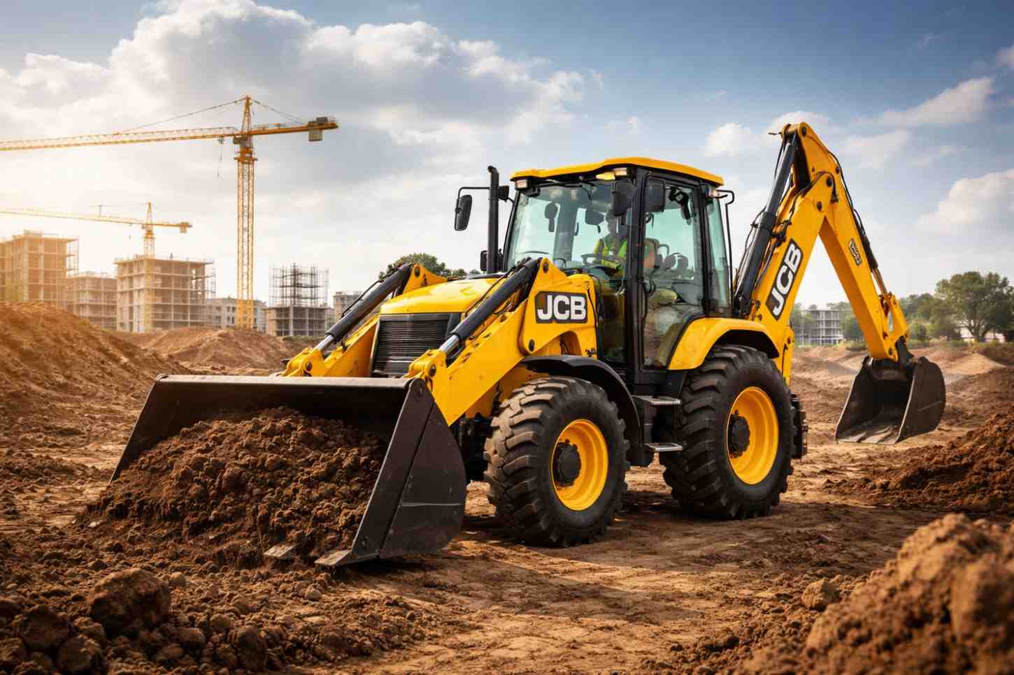 How JCB Helps in Construction – JCB Price