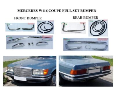 Mercedes-W116-EURO-style-Bumpers-1972-1981-1