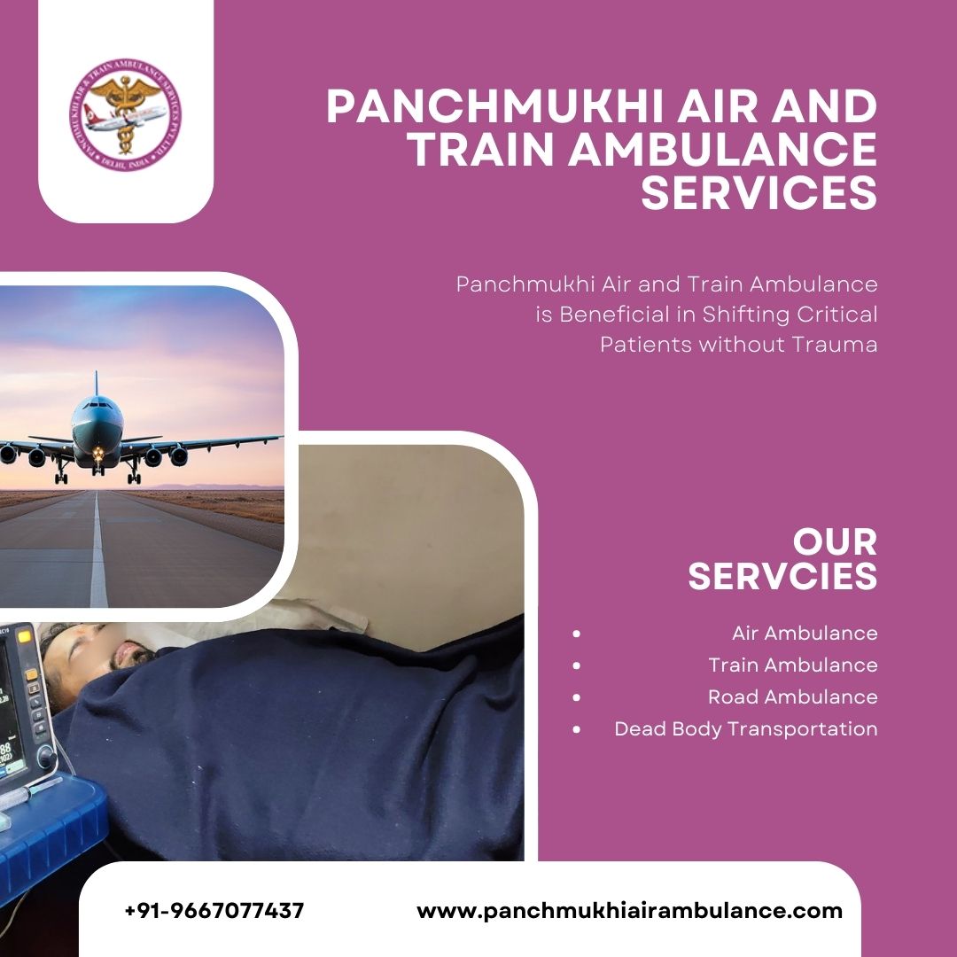 Use an Air Ambulance from Patna with Splendid Healthcare Services