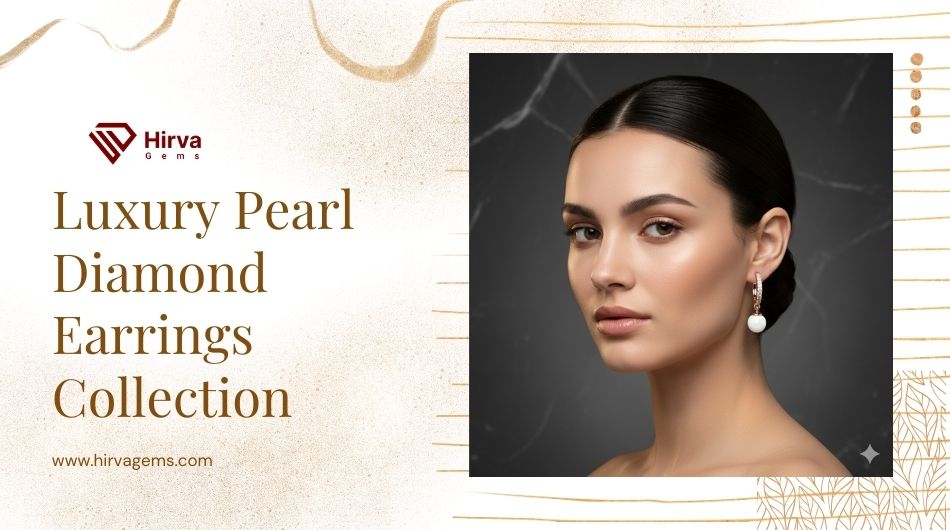 Pearl Diamond Earrings for Weddings, Parties & Daily Wear