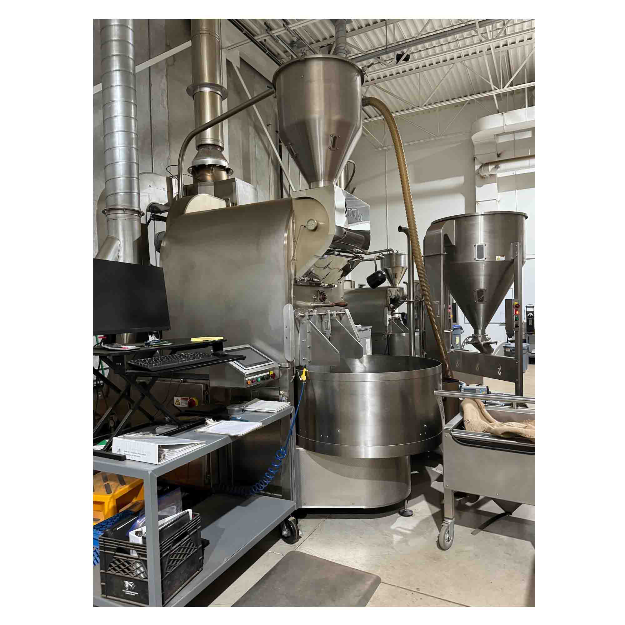 Professional roasting value using used commercial coffee roaster