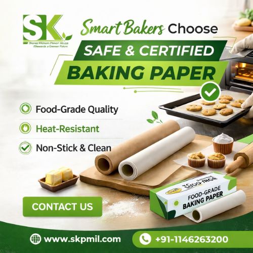 Food-Safe Baking Paper Manufacturers In India