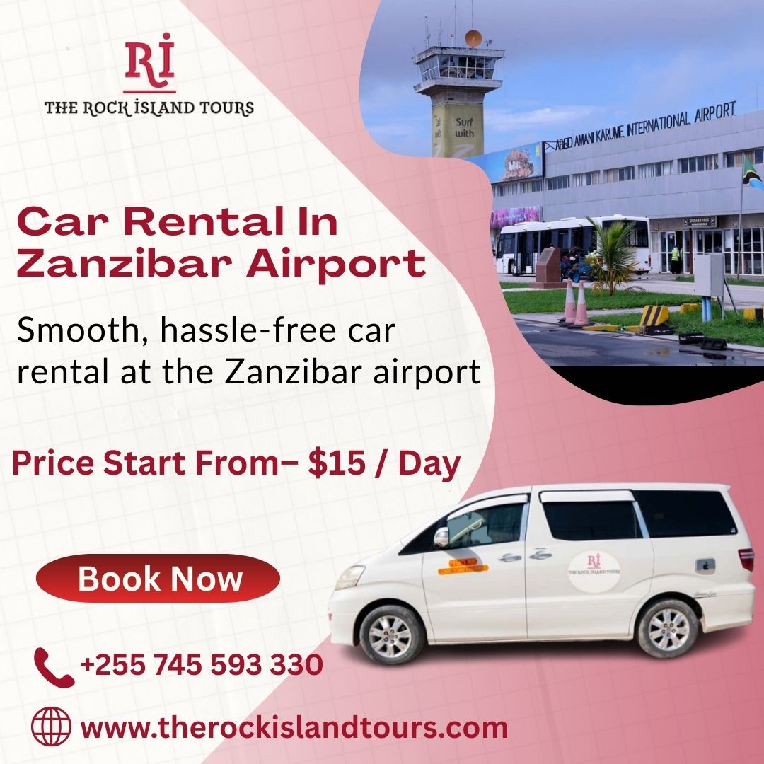 Car Rental in Zanzibar with Airport Pickup – Book Now