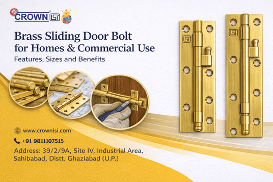 SS Tower Bolt 304G Heavy Duty Door Fittings | Crownisi