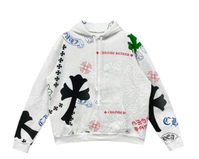 Chrome-Hearts-Stencil-Multi-Cross-Horseshoe-Pullover-Hoodie