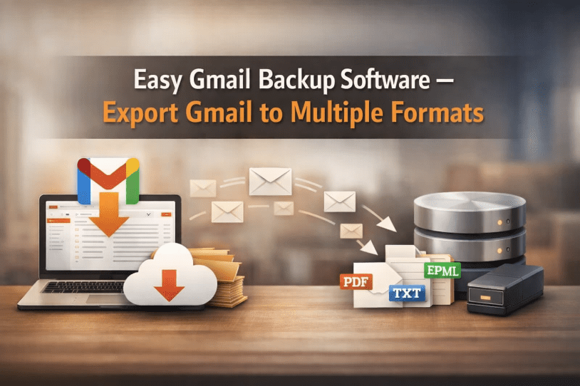 Easy Gmail Backup Software – Export Gmail to Multiple Formats
