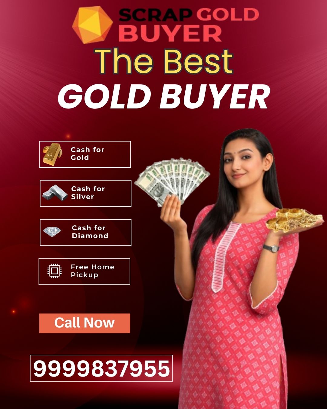 Sell Gold for Cash in Noida: #1 Gold Buyer Noida