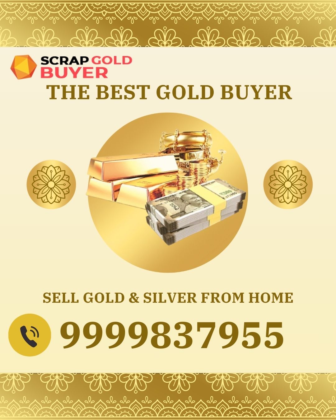Sell Gold for Cash in Delhi: #1Gold Buyer in Delhi