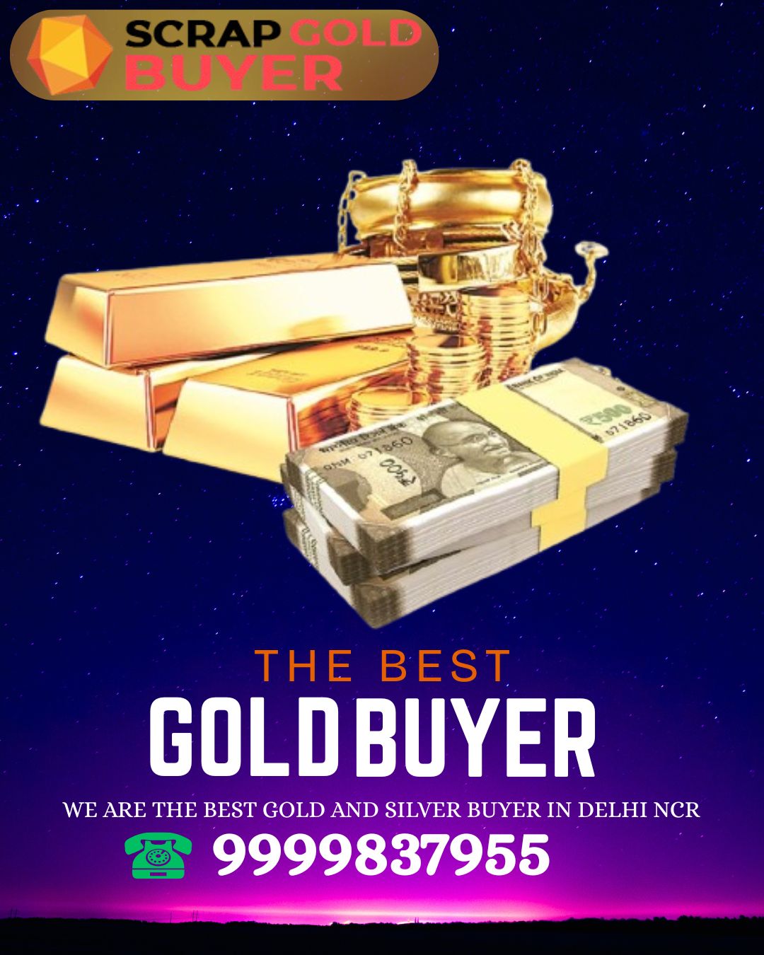 Gold Buyer in Noida – Sell Gold for Cash