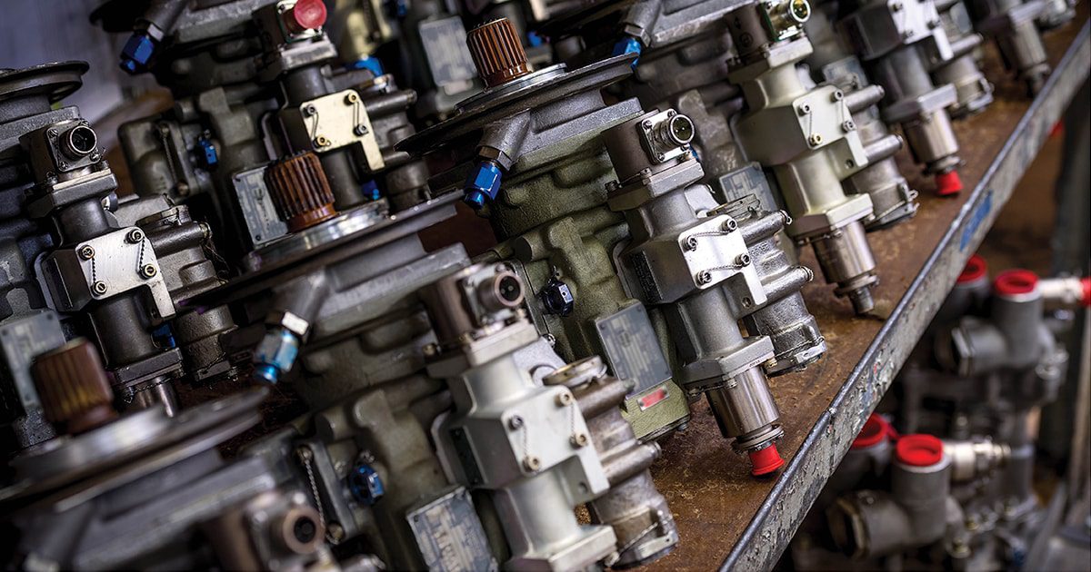 Precision Aircraft Component Care Hydraulic Pump Motor