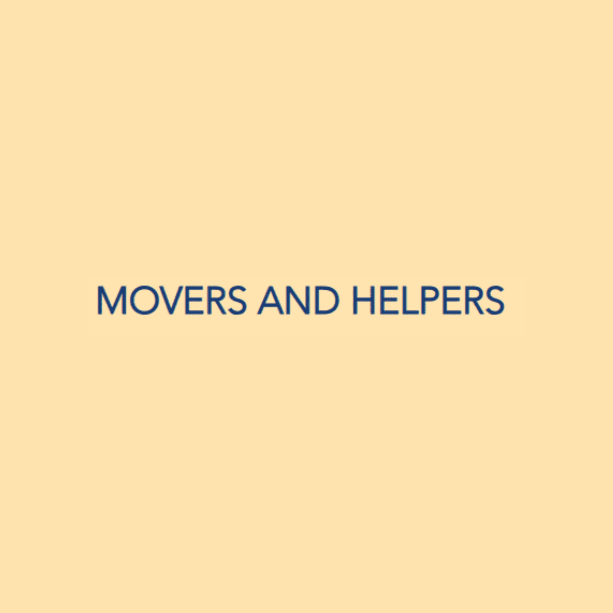 Movers and Helpers
