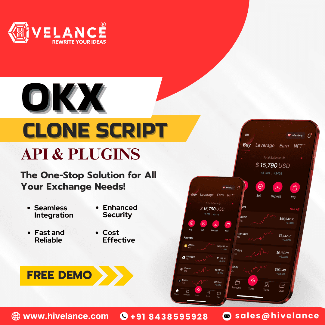 OKX Clone Script – Build Your Crypto Trading Platform At Low Cost