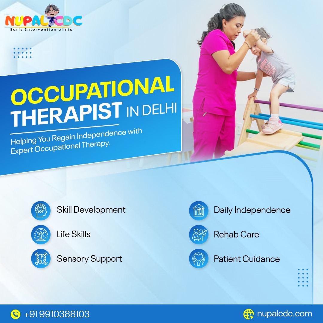 Experienced Occupational Therapist in Delhi for Rehab Care