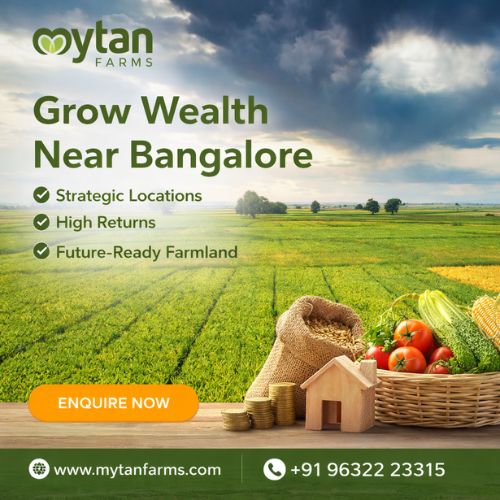 Buy Best Managed Farmland Near Bangalore for High ROI