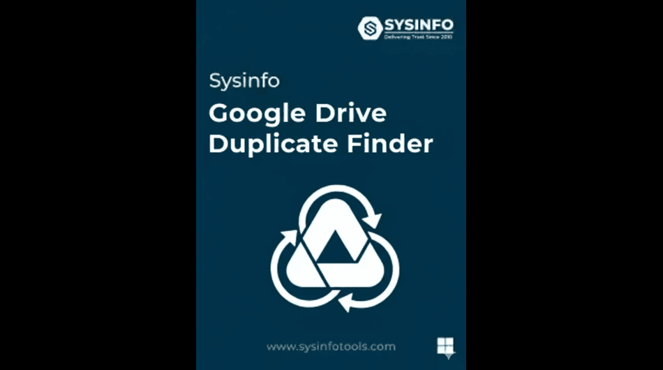 SysInfo Google Drive Duplicate Finder