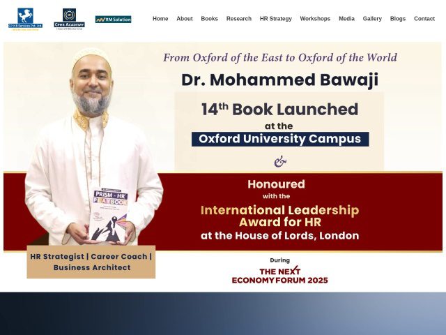 Dr. Mohammed Bawaji HR Strategist