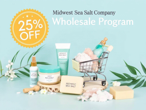 Wholesale Natural Skincare Products | Midwest Sea Salt Company