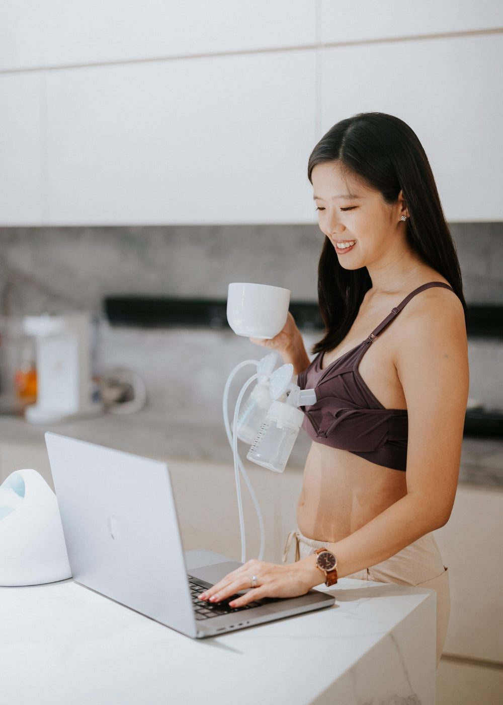 Skye Pump Bra by Lovemère | Comfort and Convenience in One