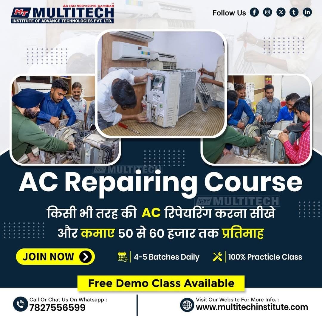 AC PCB Repairing Course | AC Repairing Course | Multitech Institute