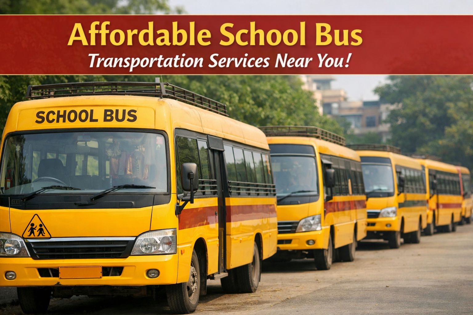 Affordable School Bus Transportation Services Near You