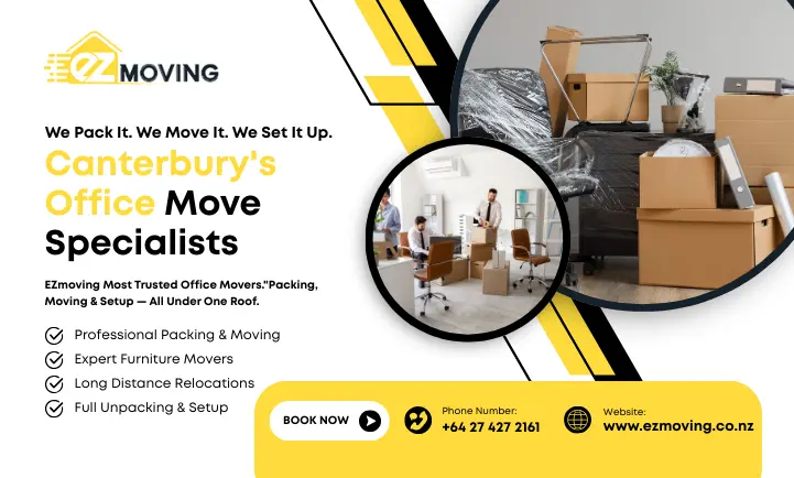Professional Office Moving Service by EZmoving – Fast, Secure & Hassle