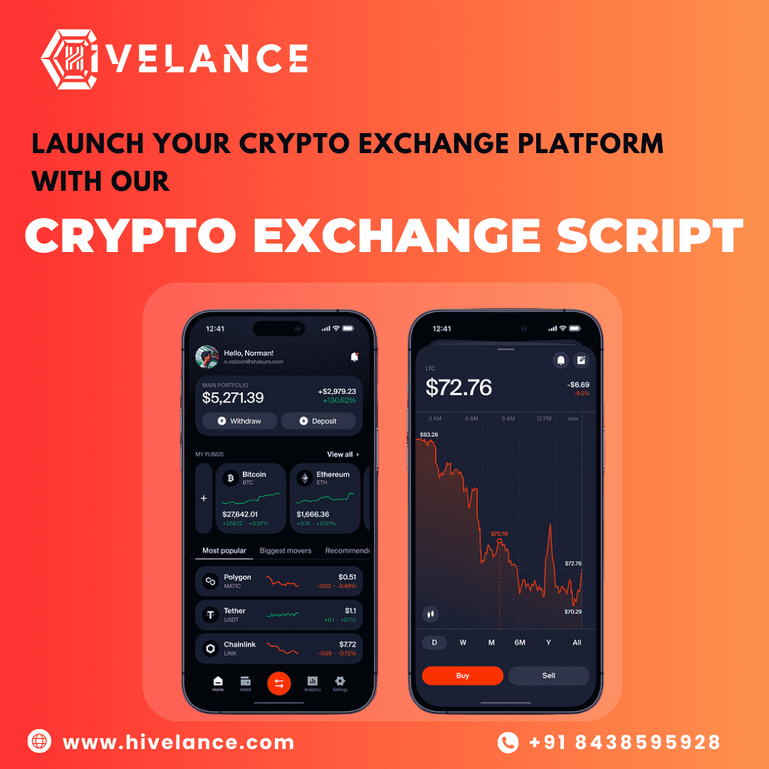 Best Crypto Exchange Script With P2P, CEX & DEX Integration — Hivelanc