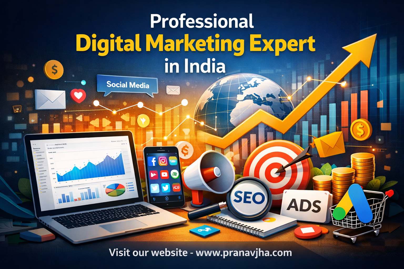 Professional Digital Marketing Expert in India – Grow Business Online