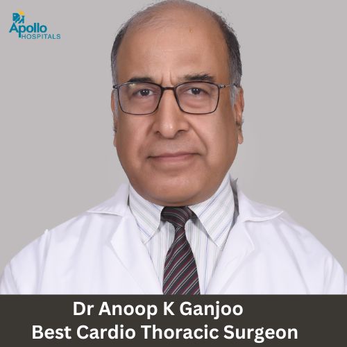 Dr. Anoop K. Ganjoo Best Cardio Vascular surgeon in India