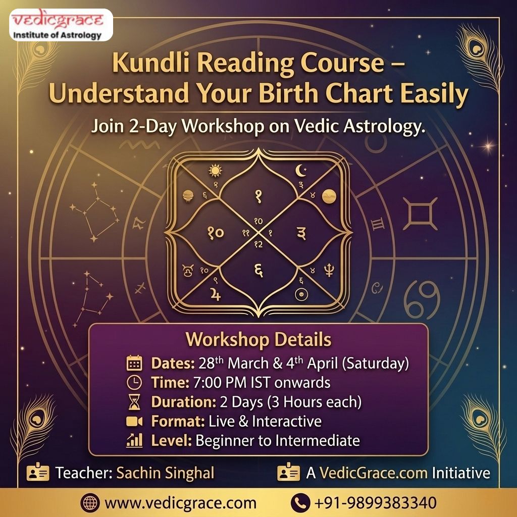 Kundli Reading Course – Understand Your Birth Chart Easily