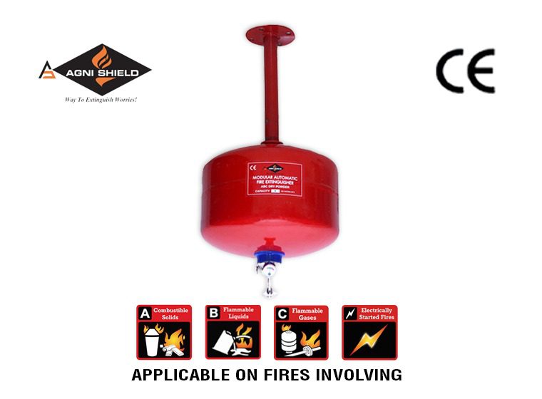 Automatic Dry Powder Fire Extinguisher for Industrial Safety