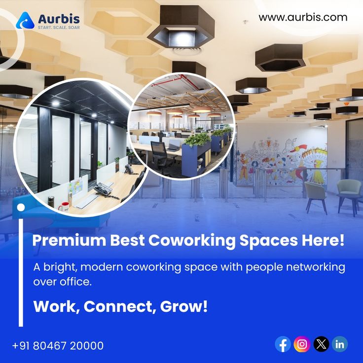 Premium Office Space for Rent in Bangalore – at Aurbis.com