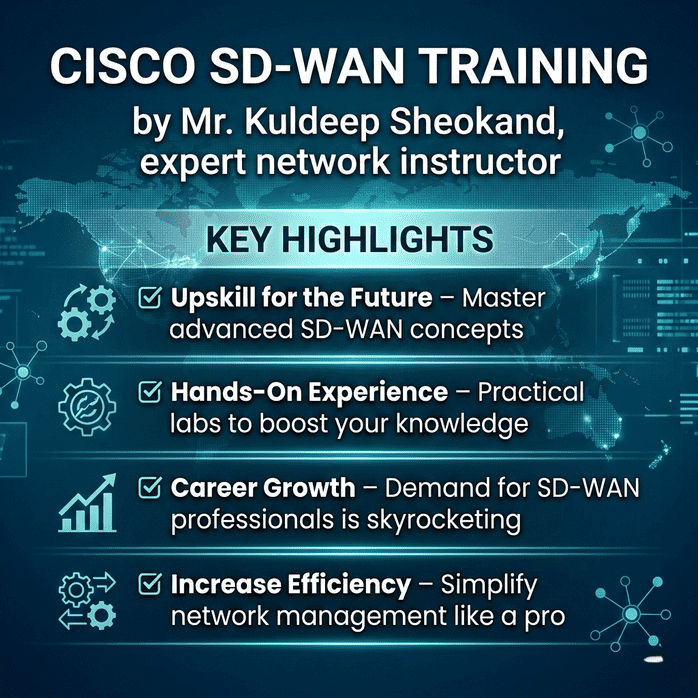 Cisco SDWAN Training