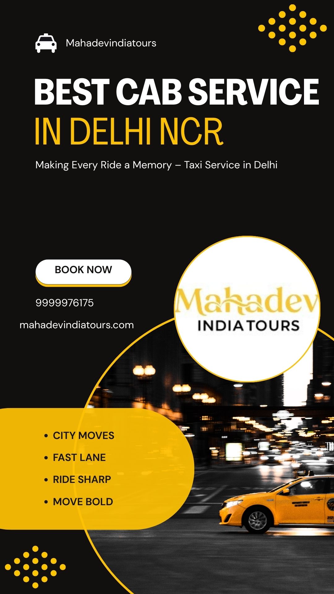 Best Cab Service in Delhi NCR – Safe & Affordable Rides