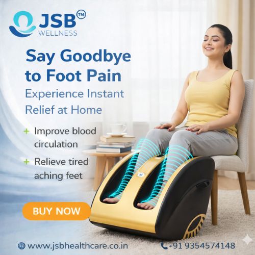 Buy Foot Massager Machine for Pain Relief & Blood Circulation at Home