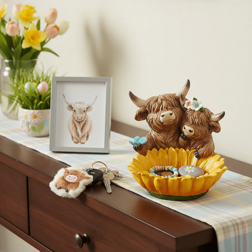 Highland Cow Decor Collection for Charming Home Styling and Holiday D