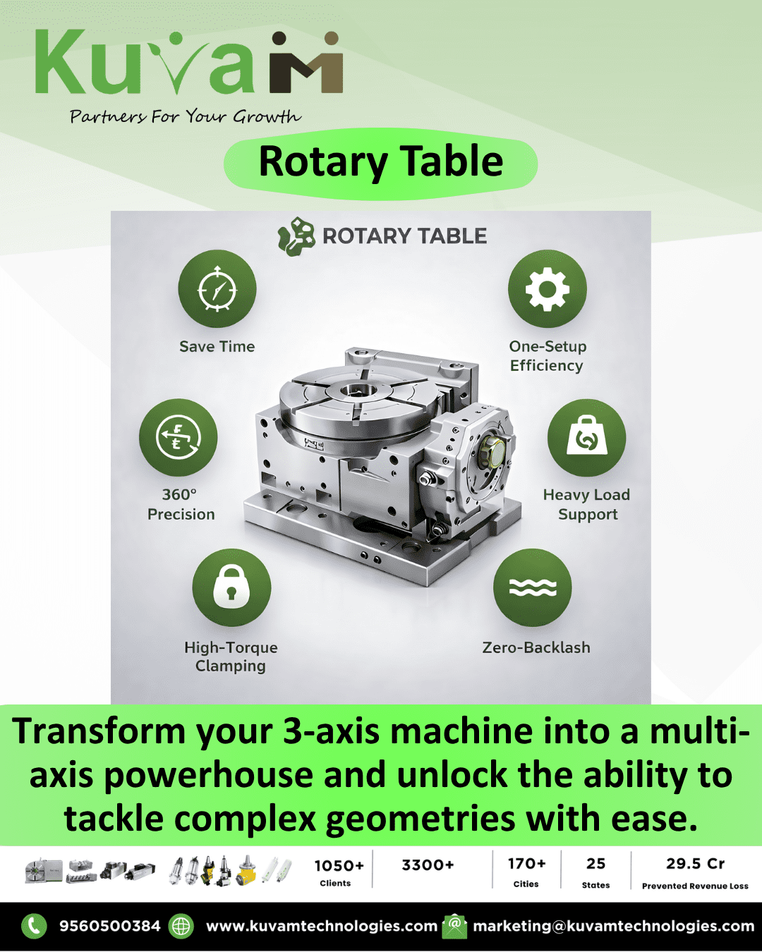 4th Axis Rotary Table