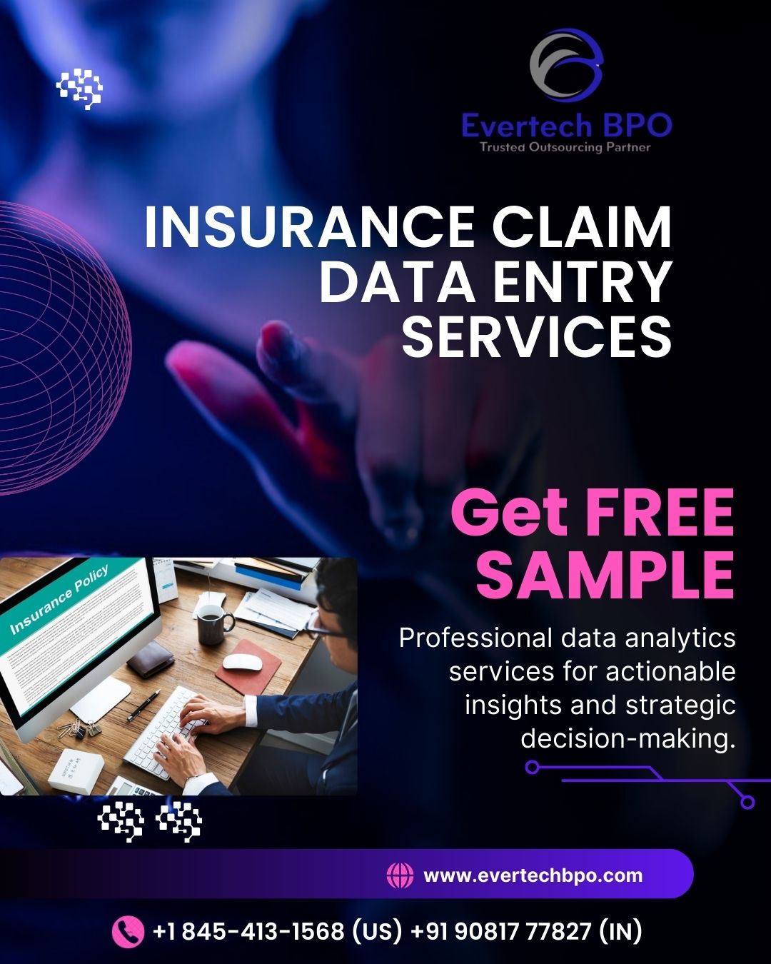 evertechbpo.com | Insurance Claim Data Entry Services