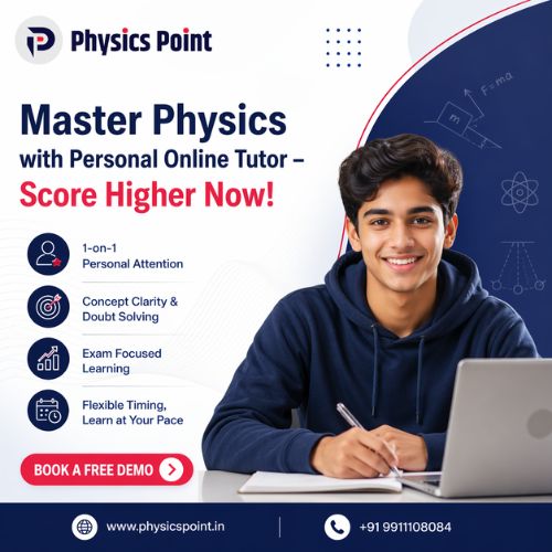 One-to-One Physics Online Tutor for Strong Concepts & High Scores