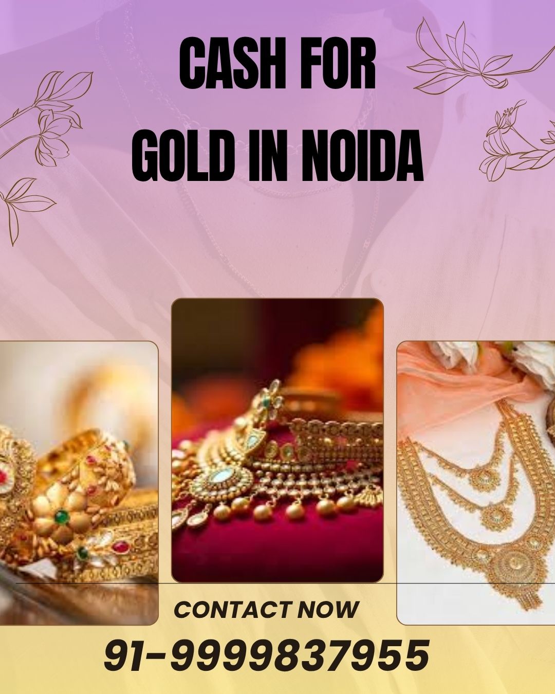 Want To Convert Gold into Cash in Noida?